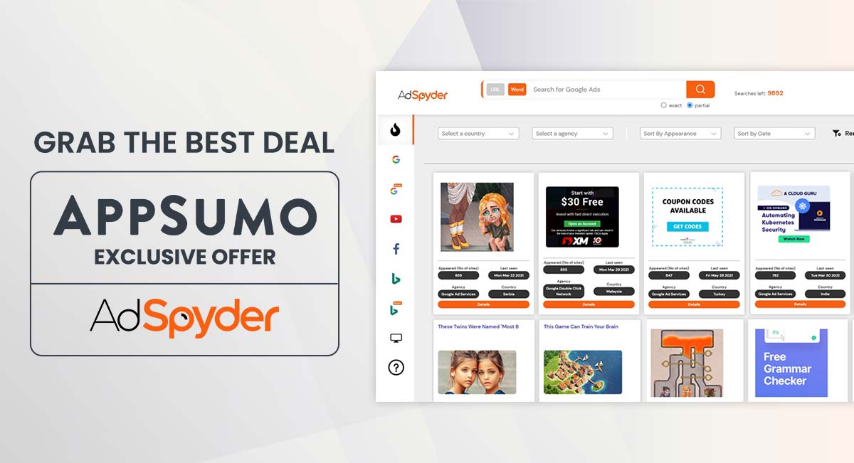 adspyder-appsumo-deal